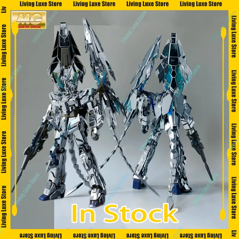 In Stock DABAN 6642L MG 1/100 Phenex RX-0 Unicorn 03 Special Coating Assembly Model Kit Customized Action Figurine