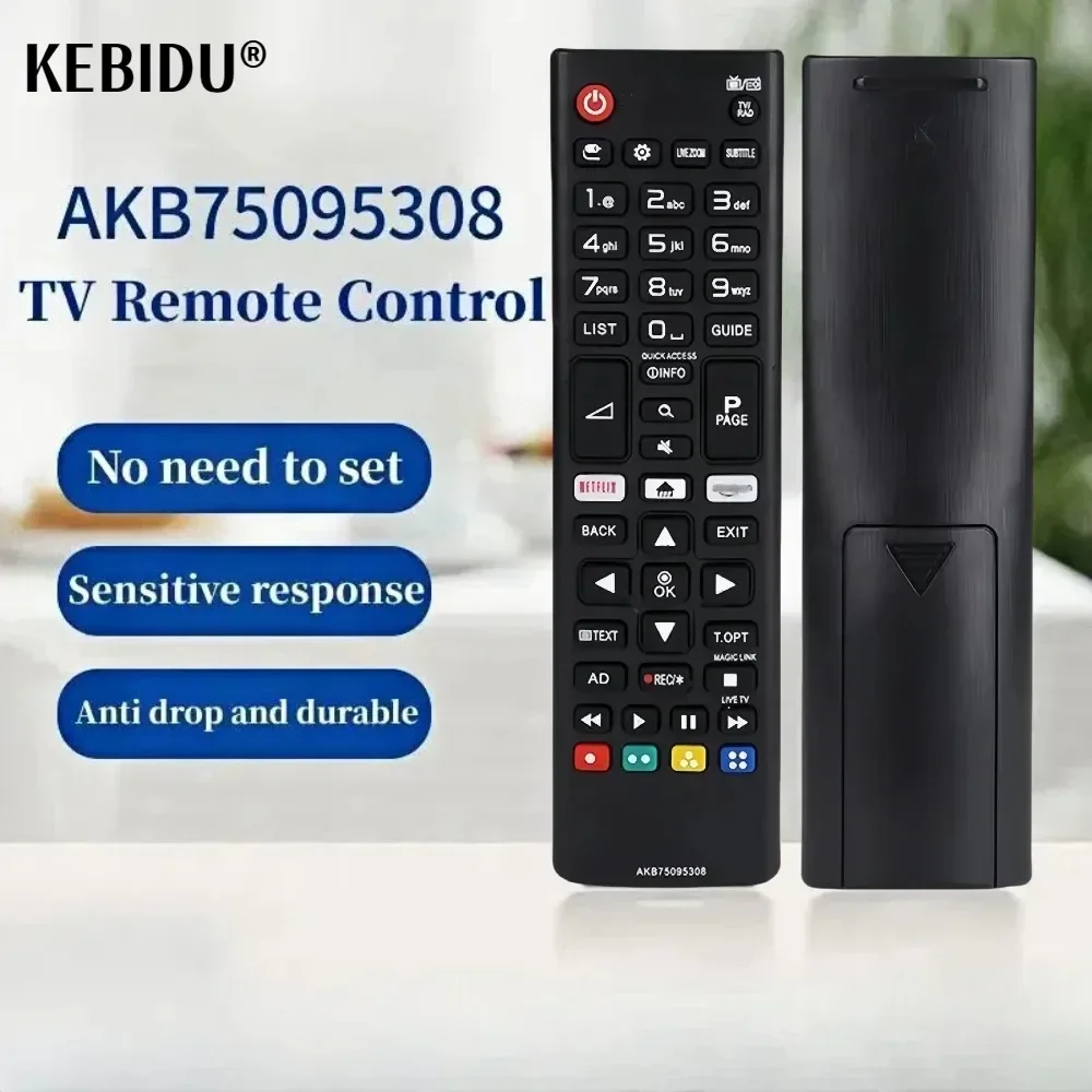 AKB 74925324   جهاز تحكم عن بعد LCD بديل عالمي لجهاز عرض تلفزيون ذكي يعمل بالأشعة تحت الحمراء وجهاز تحكم عن بعد للتلفزيون المحمول