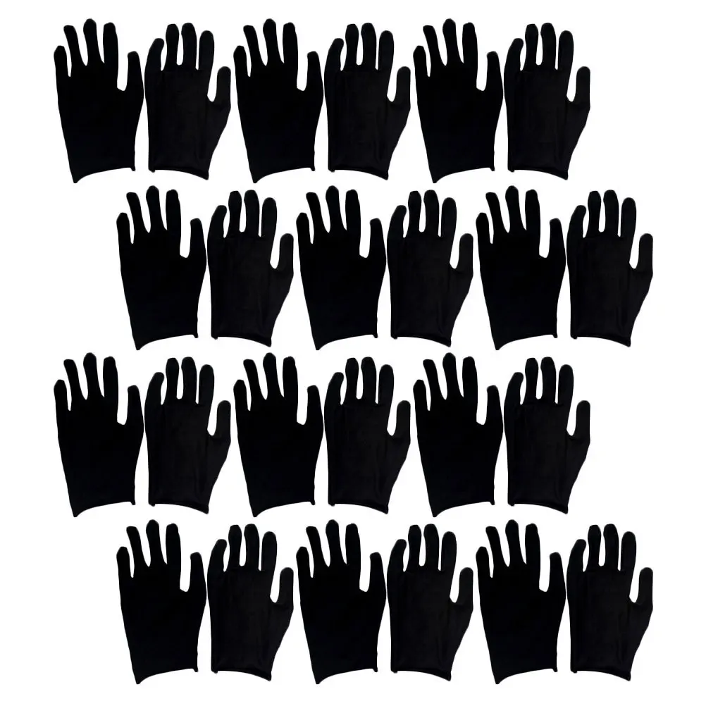 

Cotton Gloves Lightweight Knit Safety Gloves For Work Cut Resistant Labour Protection Handwear Garden Warehouse