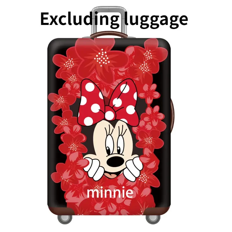 Disney Mickey Mouse Luggage Dustproof Protective Cover Fashion Animation Suitcase Cover Travel Trolley Case Decorate Antifouling