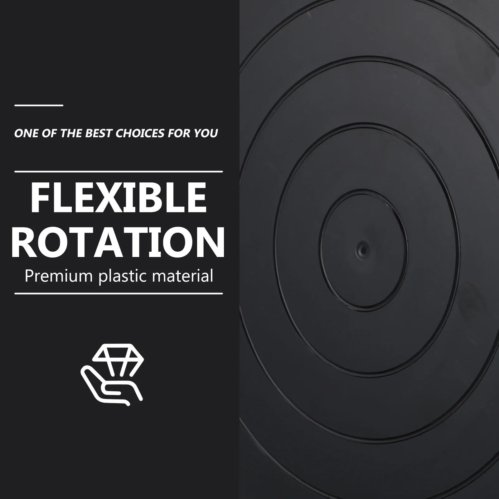 أداة نحت الطين الدوارة للفخار البلاستيكي سميكة 360 درجة محمل دوار لنمذجة السيراميك متين وناعم