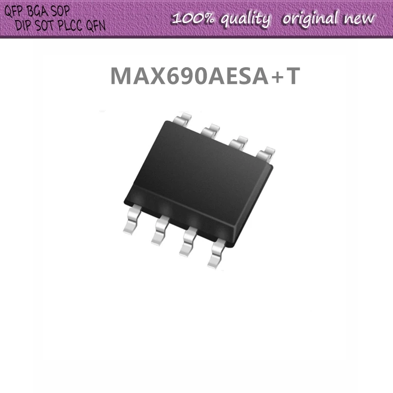 

10Pcs/Lot MAX690AESA MAX690AESA+T MAX690A MAX690 SOP-8