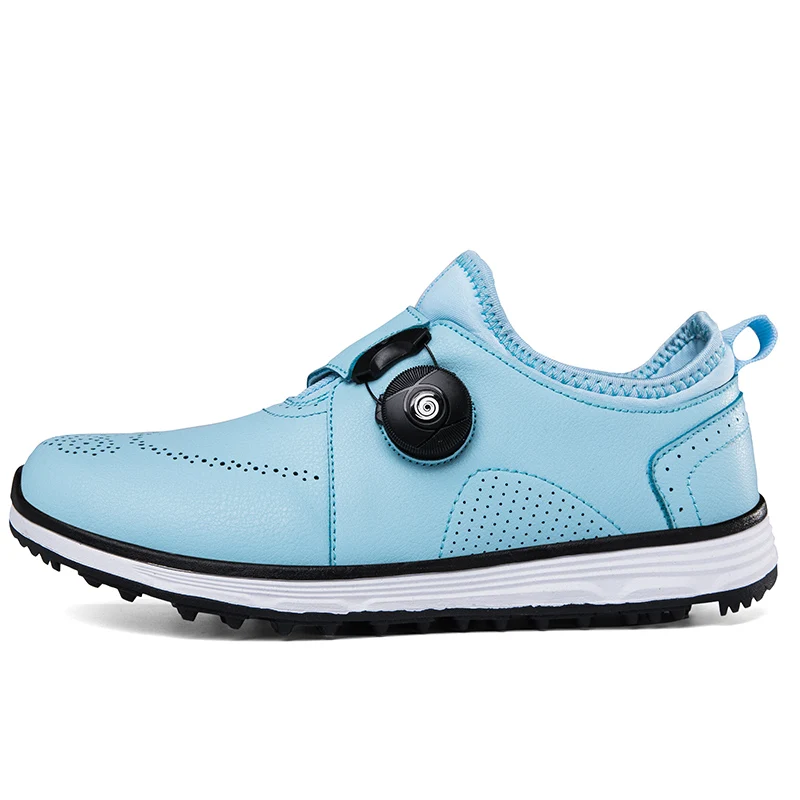 أحذية جولف للرجال أحذية جولف مريحة للاعبي الجولف مقاس خارجي أحذية رياضية للجولف مقاس 36-47 غير قابلة للانزلاق