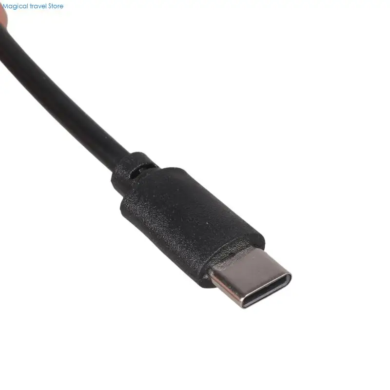 N2UB 2Pin To USB C Converter 5V 3A For Car Battery Solar Panel Charging Cord