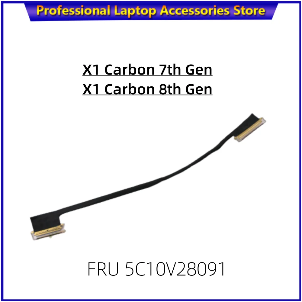 Cabo Lcd Touch Screen para Thinkpad x1 8th Gen Fru 5c10v28091 Dc02c00fh10 Dc02c00fh00 Novo