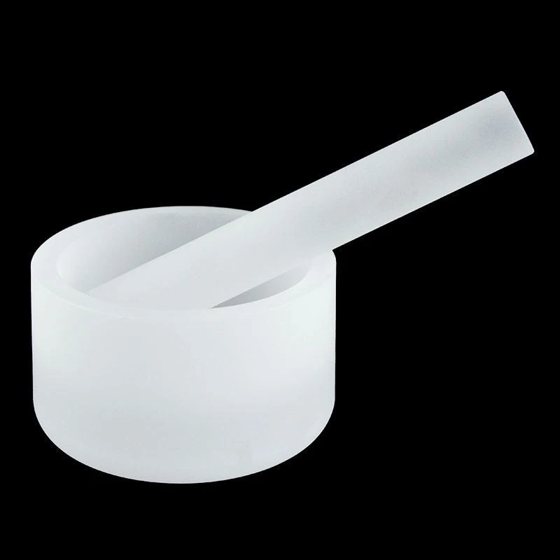 High purity quartz mortar with mortar rod High purity quartz glass Corrosion and high temperature resistance