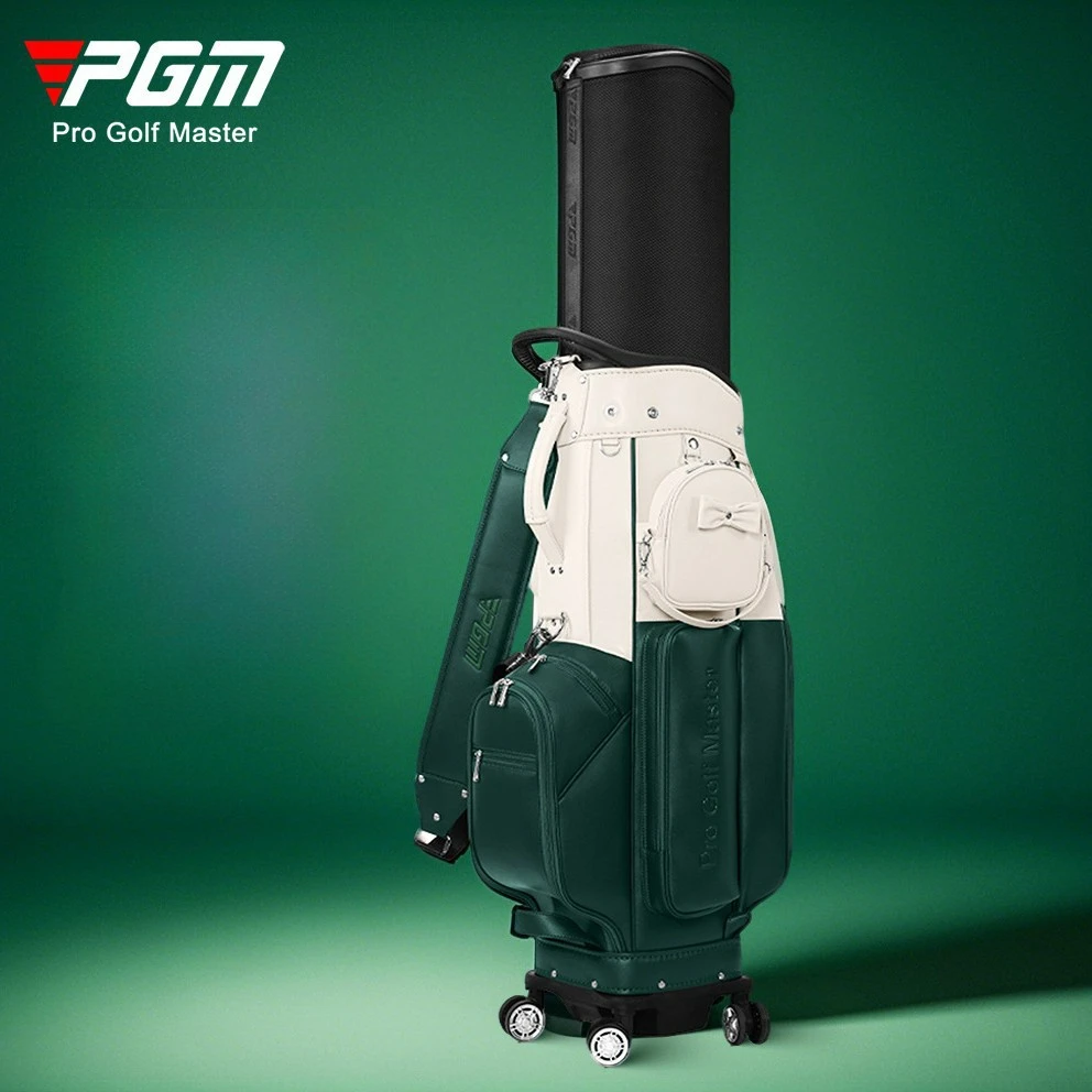 PGM Aviation Golf Bag Women's Hard Shell Stretch Golf Bag Four-wheeled Luggage Multifunction Airplane Golf Bag QB176