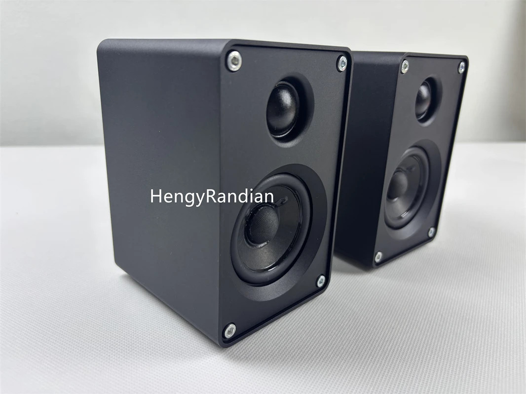 Altoparlante da scaffale per libri HIFI Altoparlante con telaio interamente in alluminio Altoparlante passivo HIFI per amplificatore Audio Altoparlante HIFI bidirezionale da 3 pollici