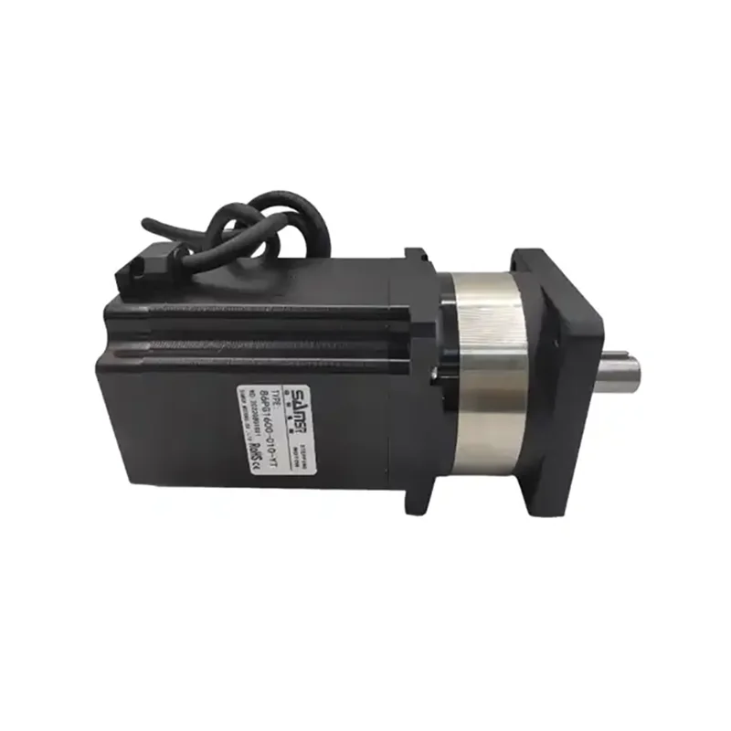มอเตอร์สเต็ปเปอร์แบบมีเกียร์ xmsjRated แรงบิดขับออก 34 นิวตันเมตร ขนาด 86 มม. อัตราทดเกียร์ 20:1 แรงบิด 80 นิวตันเมตร มอเตอร์ไฮบริด 1/2 แรงม้า พร้อมตัวควบคุมความเร็ว