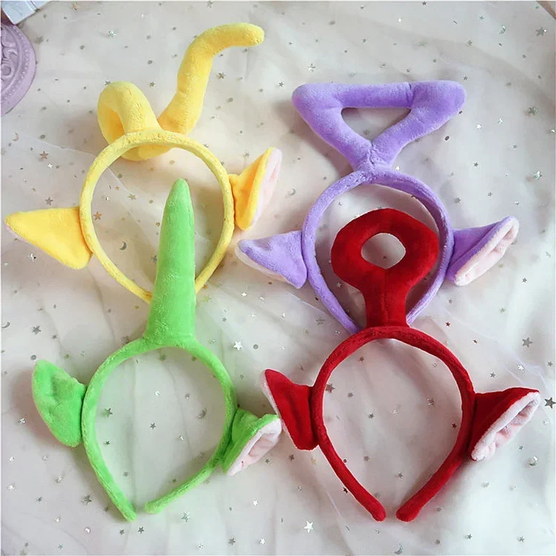 1/4Pcs New Cute Baby Headband Three-dimensional Hairpin Hairband Anime Cartoon Hairband Kids Accessories Cosmetic Styling Tools