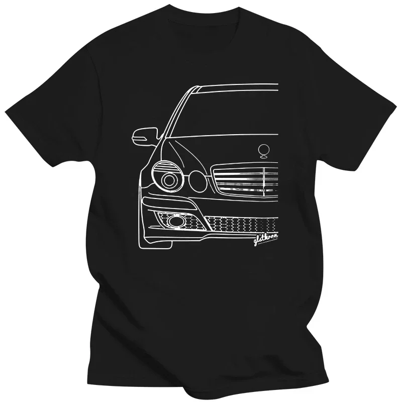

Printed T-Shirt tees top new in tops& tees shirt homme Round Collar 2024 Men tshirt W211 Silhouette quot Unisex T Shirt man