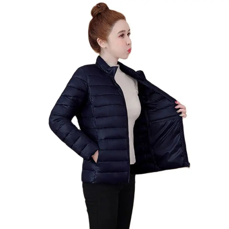 

Thin Down Cotton-padded Jacket Ladies Warm Cotton-padded Jacket In Autumn And Winter 2023 New Fashion Korean Slim Hooded Jacket