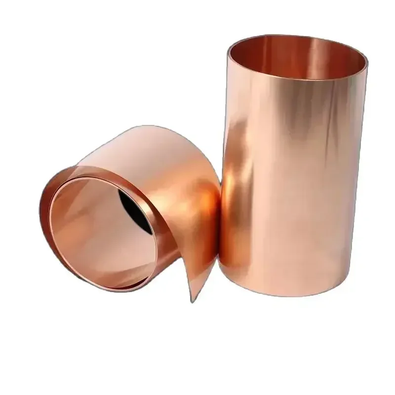 High Purity Electrolytic Copper Foil Cu99.99% Special Forl Scientific Research Various Sizes Can Be Customized