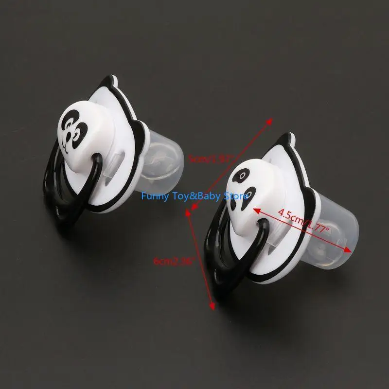 

Соски-пустышки для малышей с принтом мультяшных животных, безопасные пищевые силиконовые милые детские круглые и плоские соски,