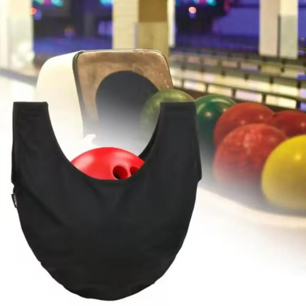 Bowling Gear Bag Bowling Seesaw Bag 2 Pack Bowling Ball Polisher Bags Washable Seesaw Cleaner Towels Durable Carrier for Ball
