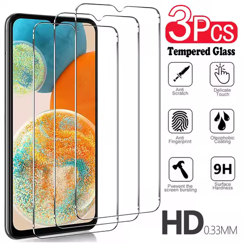 3Pcs Screen Protector for Samsung A55 A15 A54 A34 A13 A14 A53 A52 A12 A33 A52S A32 A35 A71 A72 A51 A22 A21s Tempered Glass
