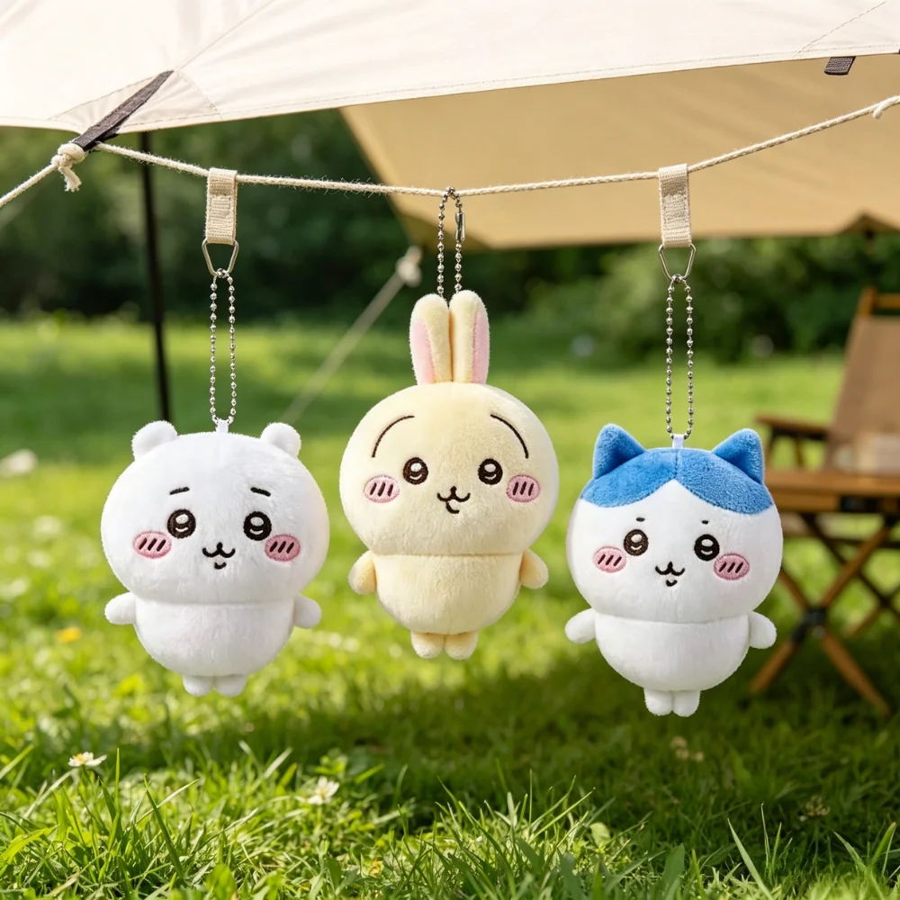 10CM 1/3pcs Chiikawa Plush Doll Kawaii Anime Hachiware Usagi Super Cute Cartoon Bag Pendant Decoration Birthday Present for Girl