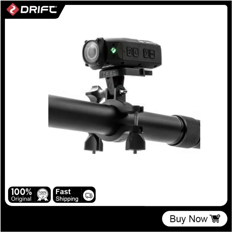 DRIFT Original Action Camera Accessories Motorcycle Bicycle Bike Mount For Ghost 4K/X/S Holder Handlebar Sports Cam Accessories