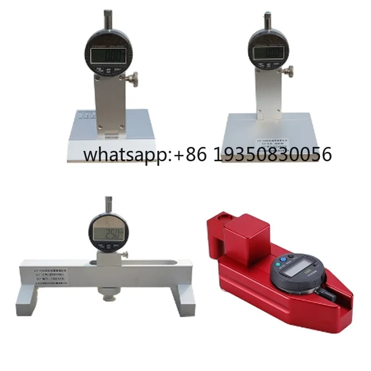 2026-Solar-cell Power Digital Road Marking Gauge for Dry Film Thickness Marking Thickness Gauge