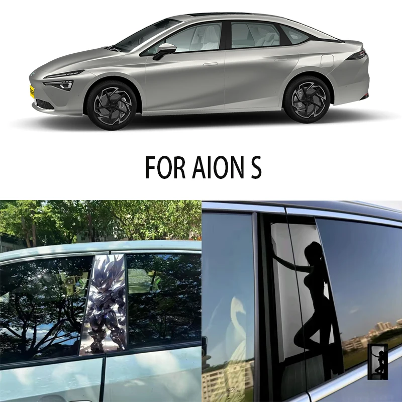 

Door Window Decoration Trims Pillar Posts Stickers Auto Styling for AION S Car accessories
