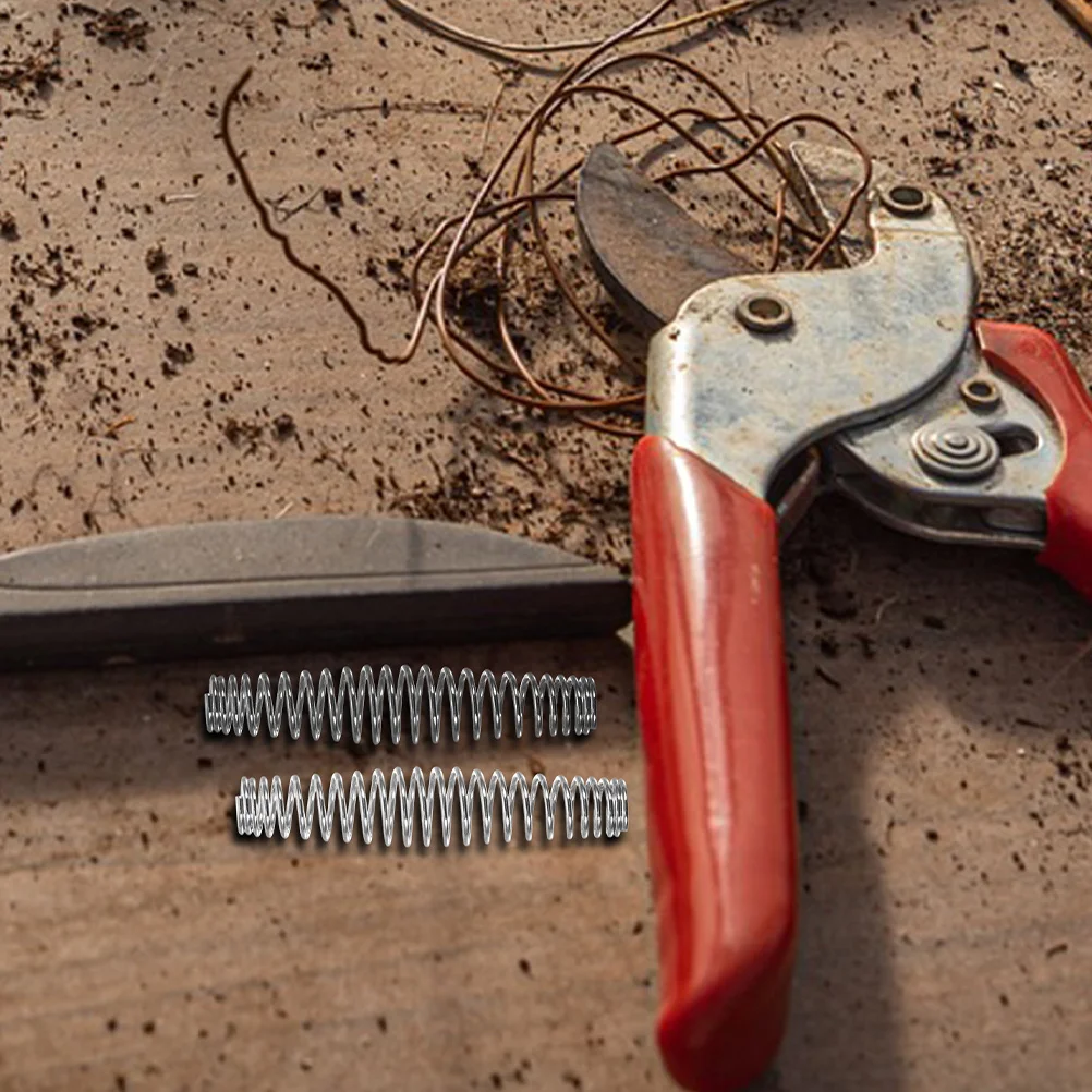 

12pcs Garden Pruner Spring Replacement Stainless Steel Coil For Pruning Shears Scissors Trim Tool Parts Gardening Equipment