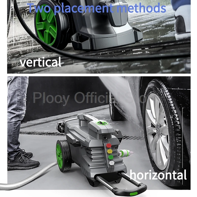 Lavadora de coche, depurador eléctrico automático de alta presión, 200bar, 3100W, lavadora pequeña portátil de alta potencia para limpieza de baño