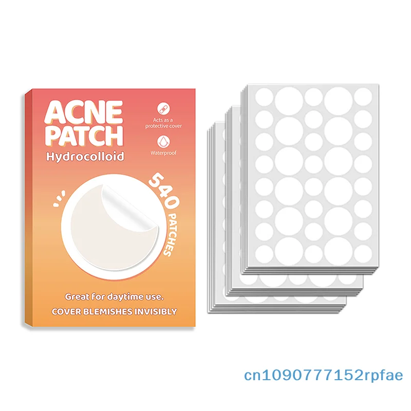 540 قطعة العناية بالبشرة الوجه حب الشباب بثرة التصحيح غير مرئية المهنية شفاء امتصاص بقعة ملصق أدوات العناية بالبشرة الوجه
