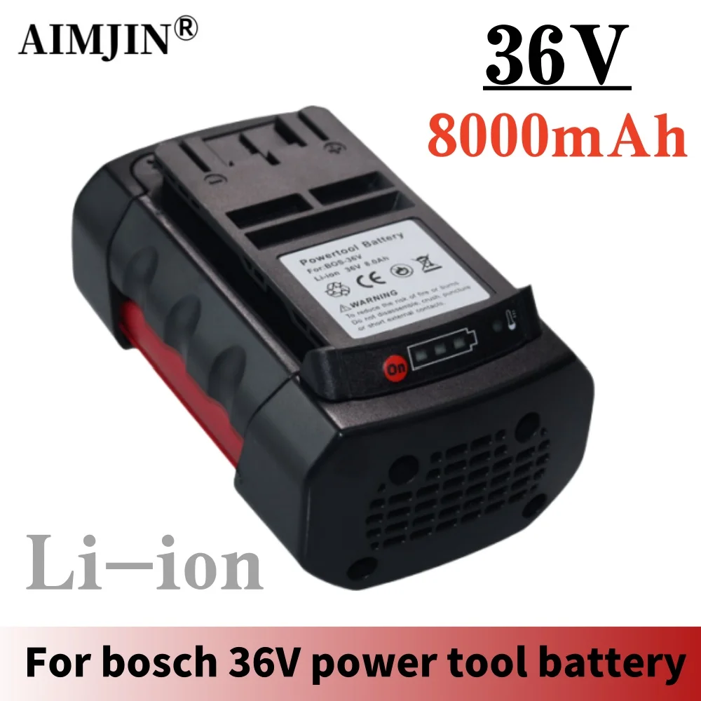 Bosch high-capacity 36V 8000mAh lithium-ion battery is suitable for 36V power tools as a lithium-ion replacement battery