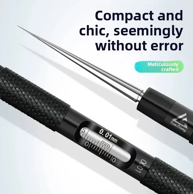 0.1-5 * 0.01mm Conical Bore Gauge, Inner Diameter Gauge, High Precision, No Parallax, Inner Round Hole Measurement