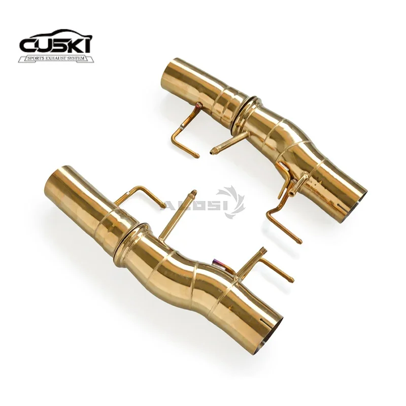 

Высокопроизводительные выхлопные компоненты, подходящие для Ferrari SF90 3.9T V8 2019-2023 SF90 Spider 3.9T V8 2019-2023, прямой кот с возвратом ex