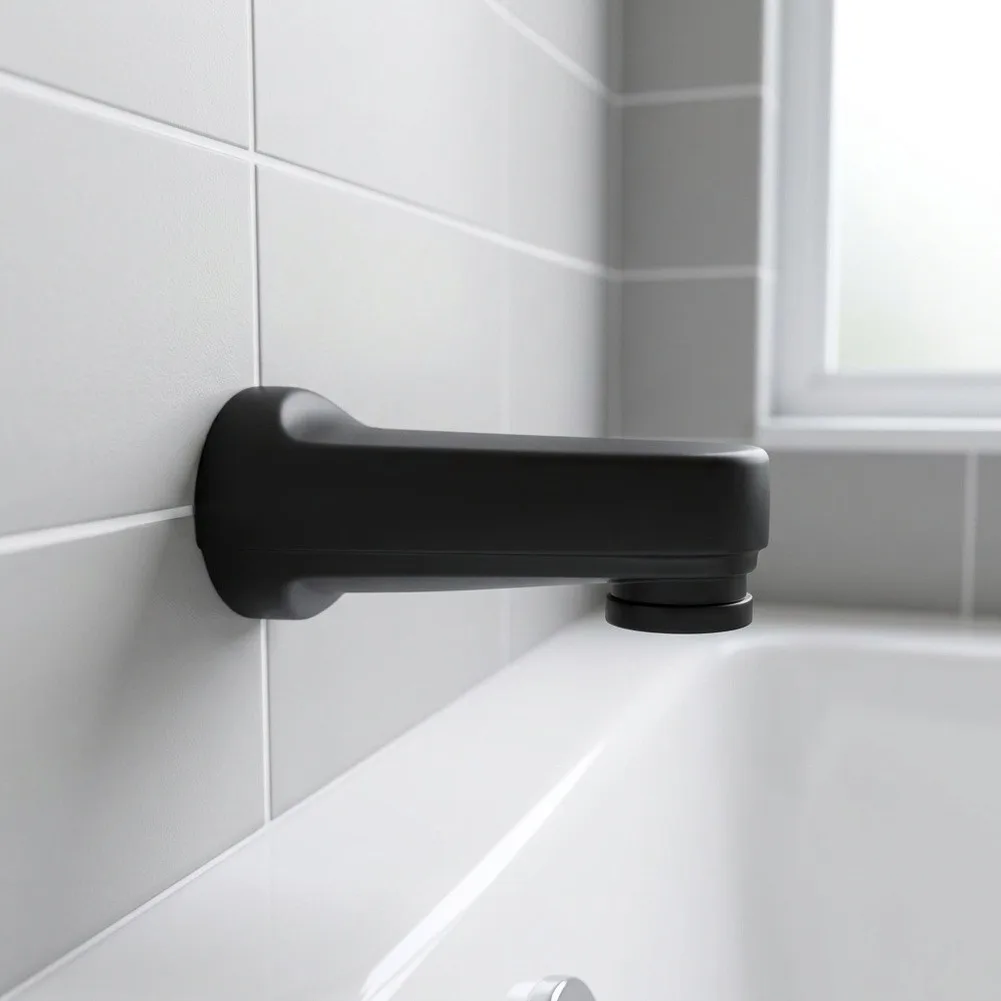 Metal Bathtub Spout with Pull-Down Diverter for Tub to Shower Transition Compatible with RP17453 Replacement Faucet