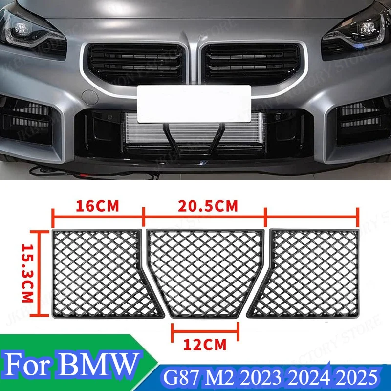 

Front Lower Bumper Grille For BMW G87 M2 2023 2024 2025 Mesh Center Racing Grill Replacement Grill Mesh Cover ﻿Exterior Parts