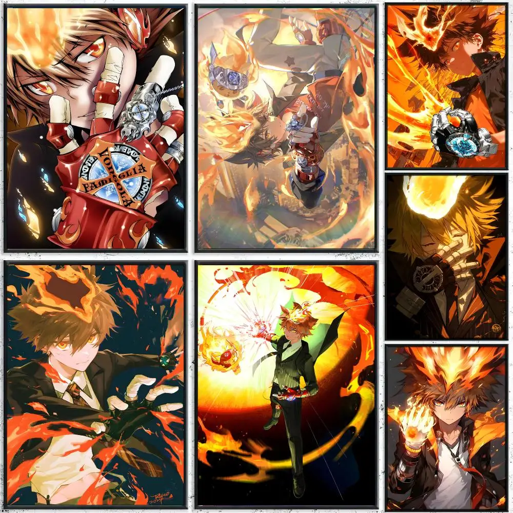 Anime R-Reborn! Poster HD Waterproof Wall Decal for Study, Living Room & Garage, DIY Great Gift for Fans
