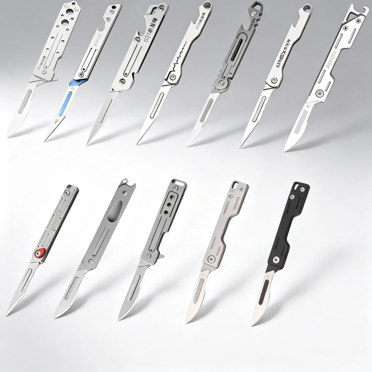 Dive Knife Titanium - 미니 스테인리스 스틸 빠른 개봉 수술칼