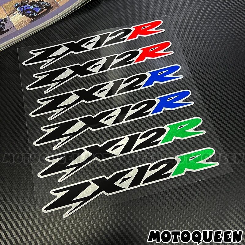 For Kawasaki ZX 7R 9R 12R ZX7R ZX9R ZX12R Sticker Motorcycle Wheel Rims Fuel Tank Pad Side Reflective Label Decals Stickers