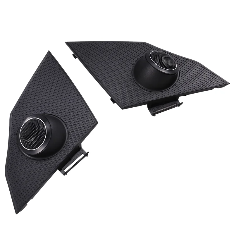 

AS57-Car Interior Dashboard Front Tweeter Speaker Boxes Audio Cover Cap Panel For Toyota CHR C-HR IZOA 19-21