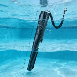 Underwater Pinpointer HS-08 Waterproof 5 Meters Metal Detector Three Detection Modes With LED Flashlight Handheld Scan Tool