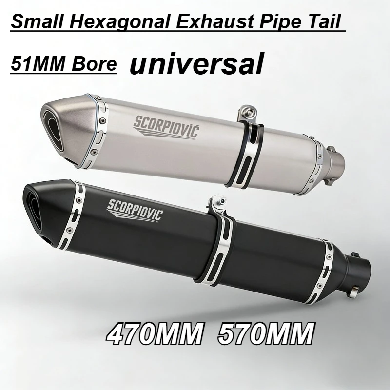 silenziatore-di-scarico-universale-per-moto-da-51-mm-con-db-killer-per-cbr1000-tmax530-f650gs-r6-z900-z250-r3-470mm-570mm
