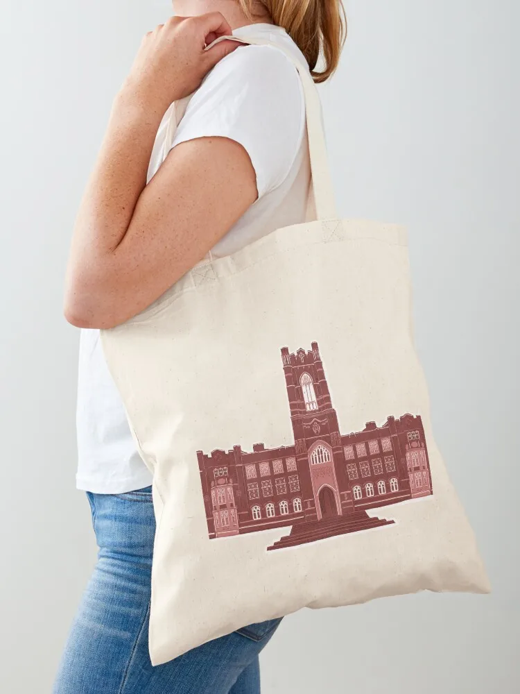 Fordham University Keating Building Tote Bag Reusable bags shopper bag women canvas cloth bag woman the tote