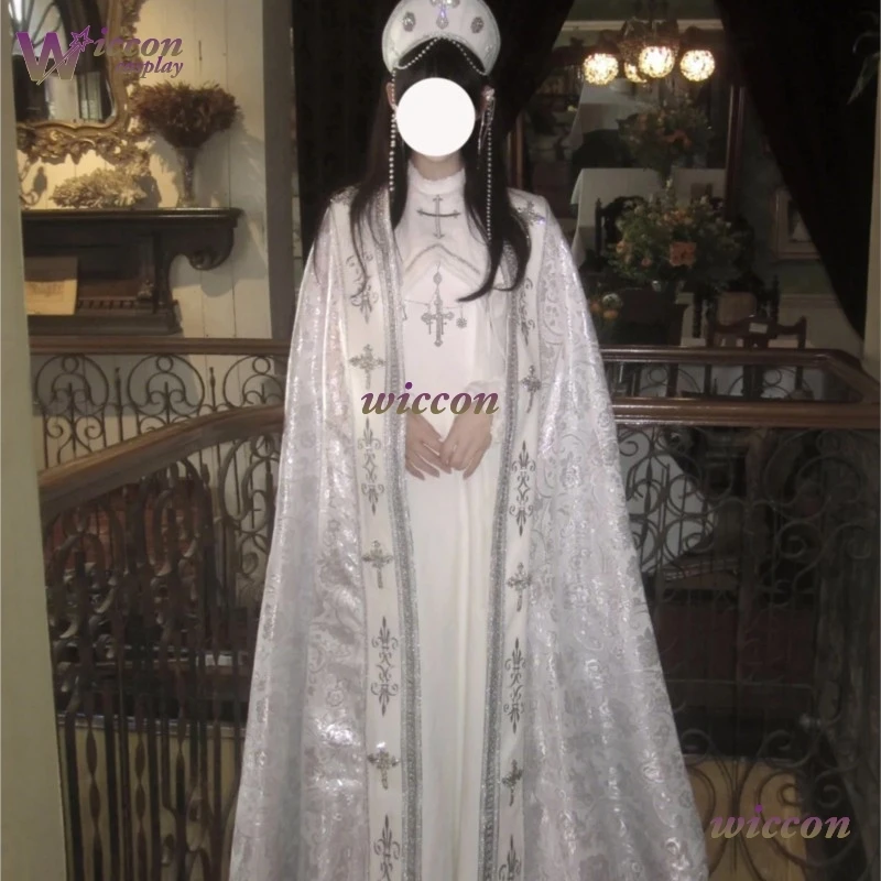 

Ynot Original Ouji Jirai kei Lolita Long Dress Cape Gothic Outfits Rococo Queen Prince Style Halloween Cosplay Costume Men Women