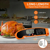 Home Digital Meat Thermometer Foldable food thermometer for Meat/Water/Milk/Fry/BBQ kitchen Oven Temperature,termómetro cocina