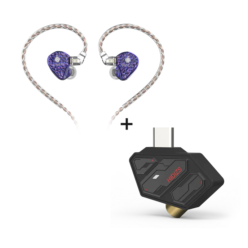 

HIDIZS SD2 HiFi Dongle DAC Type-C to 3.5mm Adapter SD2+MS2 Bundle