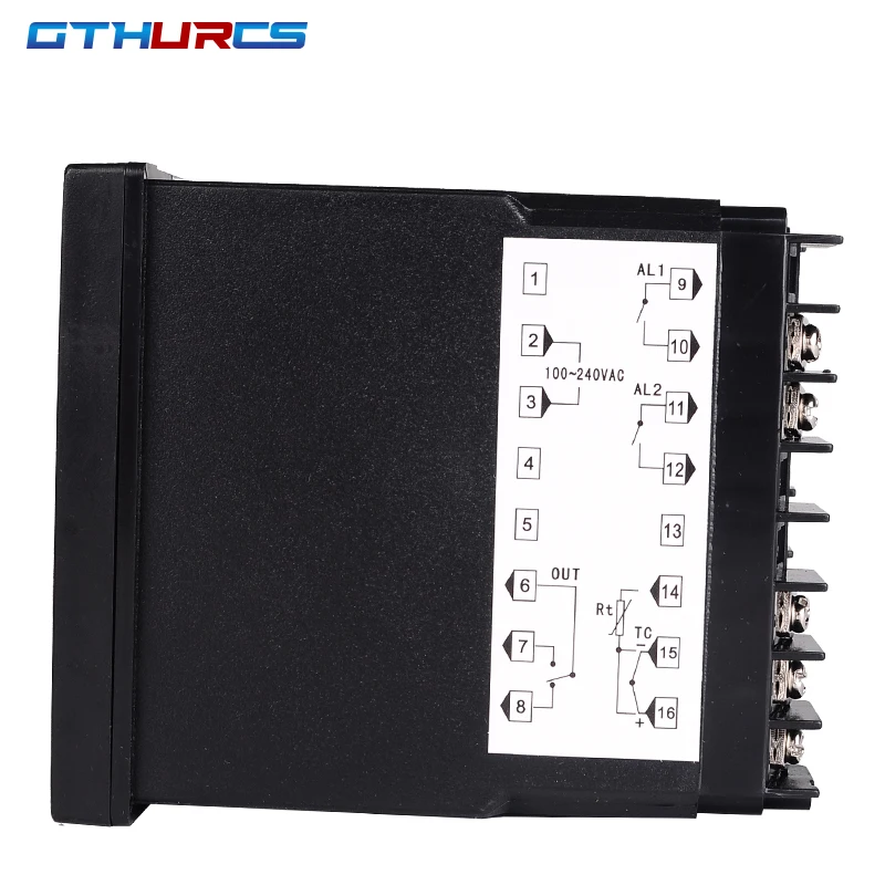 220V PID Temperature Controller REX-C900 Thermocouple PT100 K Universa Input Multi-input SSR Relay Output Thermostat Regular