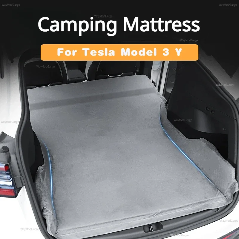 Camping Mattress For Car Camping Bed Travel Sleeping Bed Trunk Mattress Suede Memory Cotton Car Accessories 2023