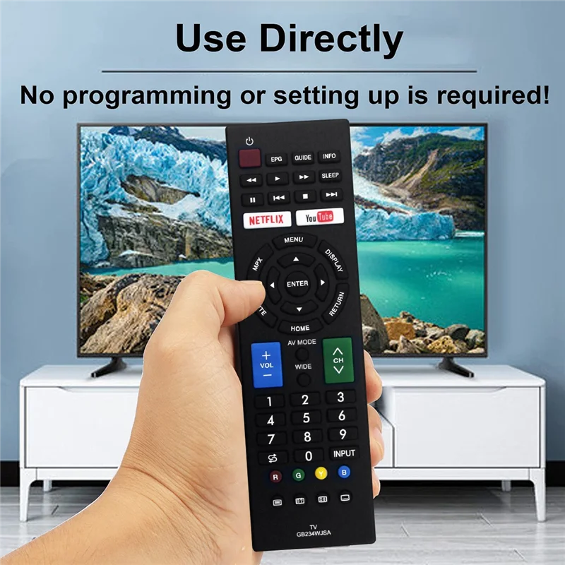 

Прочный сменный пульт дистанционного управления GB234WJSA для Sharp Smart TV LC-32M3H LC-40M3H W Netflix
