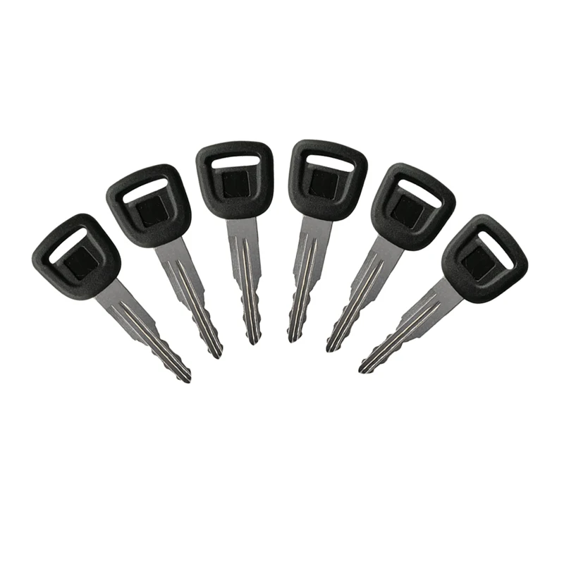 T0270-81840 T0270-81820 6 PCS Ignition Start Starter Keys Compatible with Tractor B2650HSDC B3000HSDC B3000HSDCC B3030HSDC