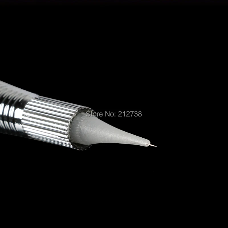 500 Pcs/Box 0.3x60mm 1R Needles For Permanent Makeup Eyebrow and Lip 3D Embroidery Tattoo Machine Free Shipping