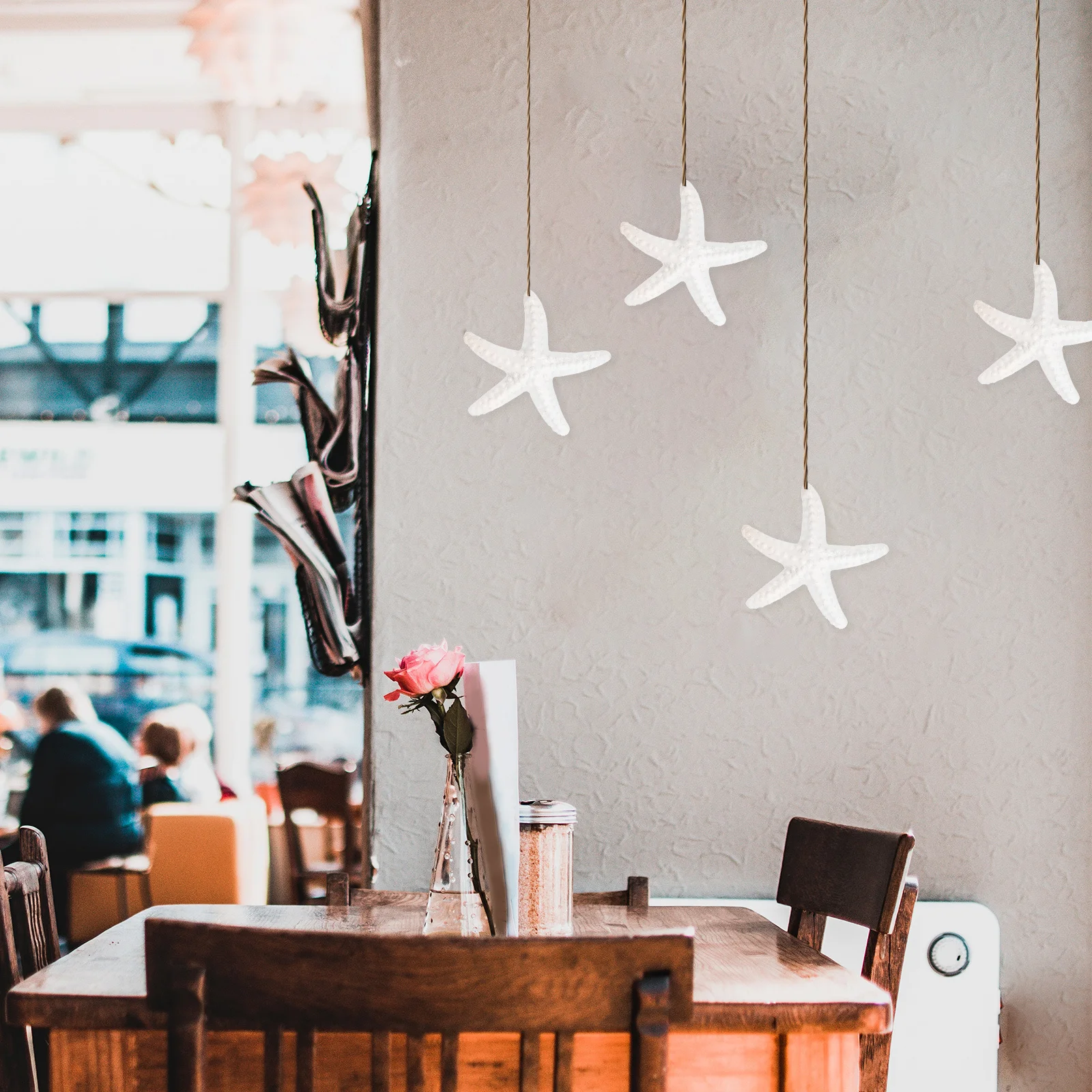 

20Pcs Delicate Star Pendant Wall Decoration DIY Home Decor Gift Simulation Sea Stars Decoration Wall Hanging Ornament