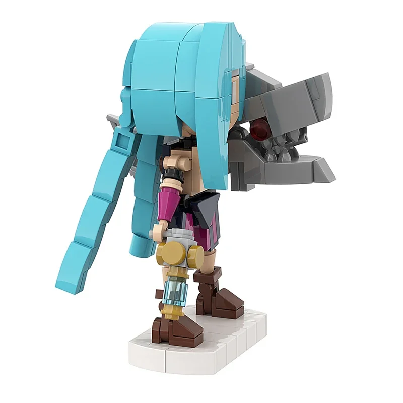 Mini blocs de construction Kit figurines de dessin animé personnages étranger Bricksheadz Collection briques modèle assembler Juguetes enfants jouet