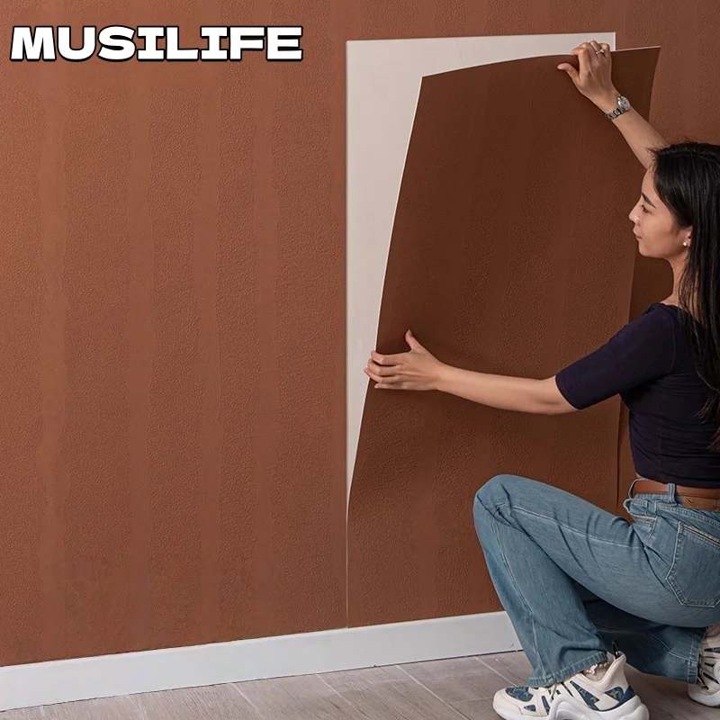 

Self-adhesive Wallpaper for Wall Decor Peel&Stick Wall Panels with Foam Waterproof Wall Sticker Bedroom Wall-Cladding Renovation